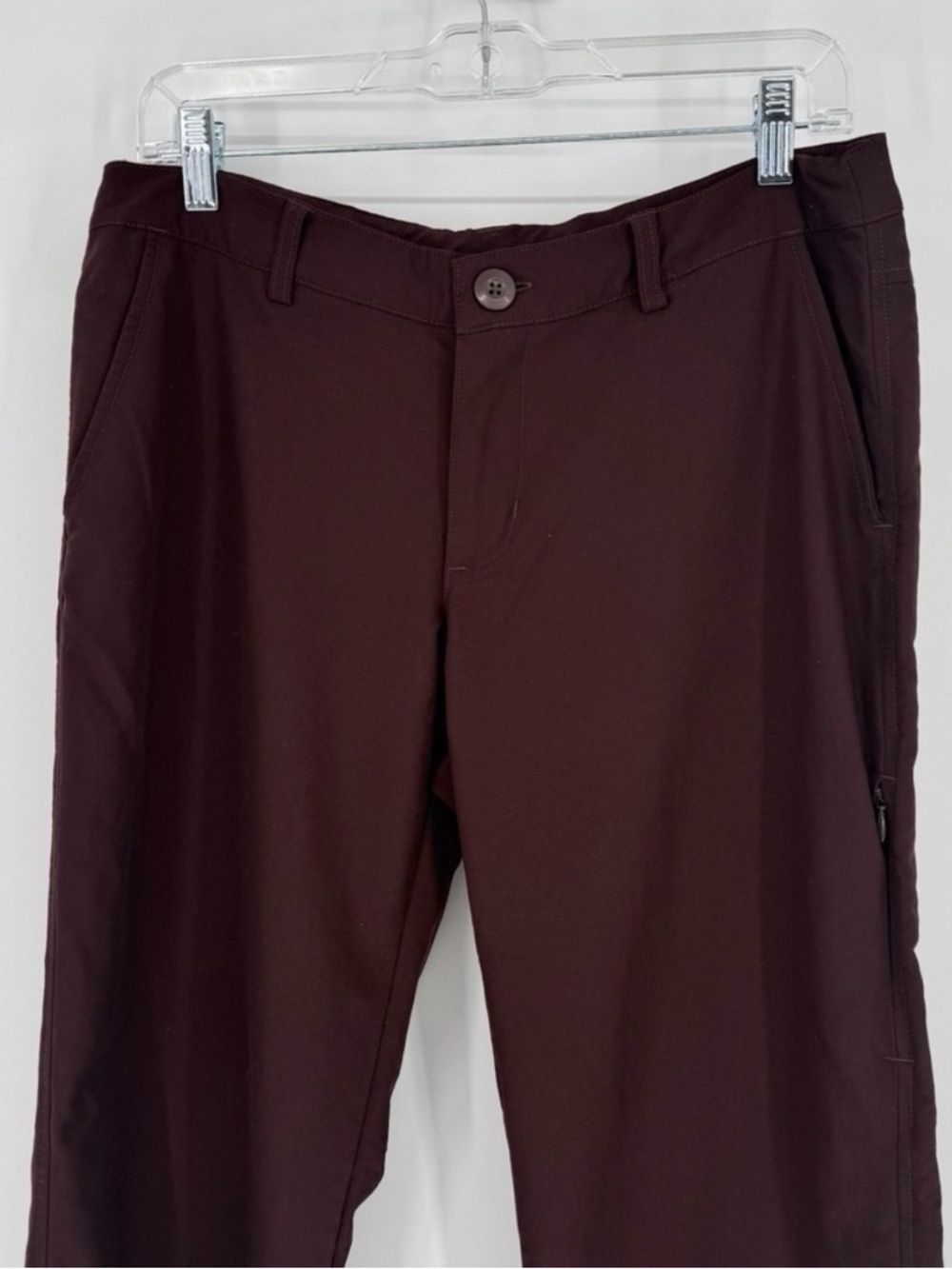 Patagonia Women's Burgundy Maroon Outdoor Hiking Camping Pants Size 10